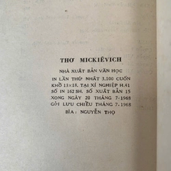 Thơ Mickeivich _ 1968_ Hoàng Trung Thông Nguyễn Xuân Sanh dịch 358377