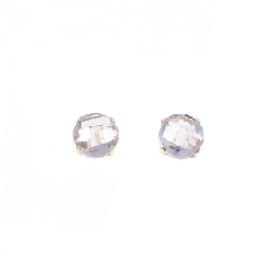 K18YG Amethyst Bông tai 0.90CT - Hàng hiệu Chính hãng