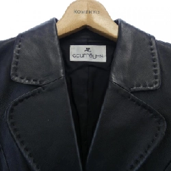 【Mã giảm giá】Áo khoác da Courreges 642852