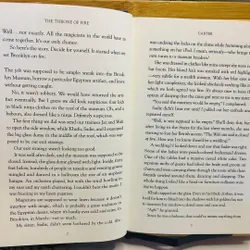 [Sách tiếng Anh 2hand] Like new 90% - 🔥 The Throne of Fire – Rick Riordan 590277