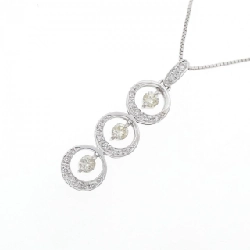 K18WG Dây chuyền kim cương 0.50CT - Hàng hiệu Chính hãng 859264