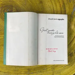 GIỌT NƯỚC TRONG LÁ SEN - KHUẤT BÌNH NGUYÊN 989947