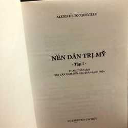 NỀN DÂN TRỊ MỸ - Tocqueville 472258