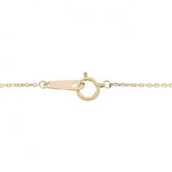 K18YG/PT850 Dây chuyền kim cương 0.05CT - Hàng hiệu Chính hãng 856399