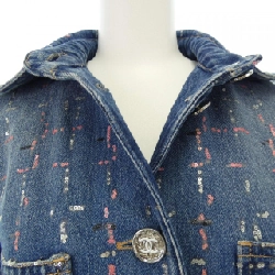 【Mã giảm giá】Áo khoác denim CHANEL 638885