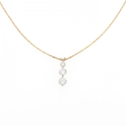 K18PG Dây chuyền kim cương 0.30CT - Hàng hiệu Chính hãng