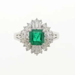 Nhẫn Emerald PT900 0.56CT - Hàng hiệu Authentic 855012