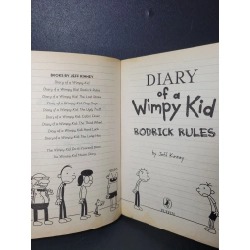 Diary of a wimpy kid Rodrick rules mới 70% bẩn nhẹ, ố vàng HCM1001 Jeff Kinney NGOẠI VĂN 366827