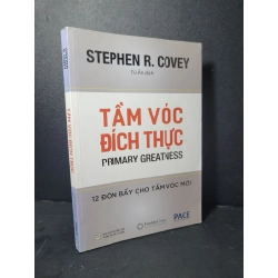 Tầm vóc đích thực mới 80% bẩn bìa, ố nhẹ, highlight, có chữ viết 2018 Stephen R. Covey HCM2205 KỸ NĂNG Blogmeo 27525