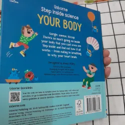 Sách t Anh màu bìa cứng- Usborn inside science YOUR BODY. Tg. Lara Bryan. 758693