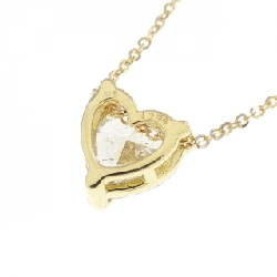 Dây chuyền kim cương K18YG 1.064CT H SI2 hình trái tim - Hàng hiệu Chính hãng 874000