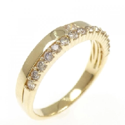 Nhẫn kim cương K18YG 0.38CT - Hàng hiệu Chính hãng