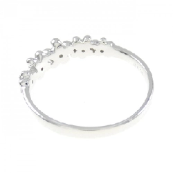 Nhẫn kim cương hoa K18WG 0.30CT 670962