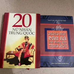 COMBO 2 CUỐN SÁCH NỮ NHÂN LỊCH SỬ TRUNG HOA