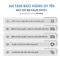Máy hút bụi Kalite KHV01 933251