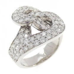 Nhẫn kim cương K18WG 1.60CT - Hàng hiệu chính hãng