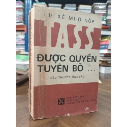 Tass được quyền lên tiếng - I. U. Xê-Mi-Ô-Nốp 396138