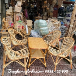 Bàn ghế sò mây ban công giá rẻ 524571