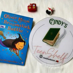 [Sách tiếng Anh 2hand] Like new 90% -Oliver Moon and the Broomstick Battle
