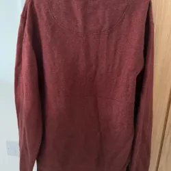 Áo sweatshirt Kenzo thêu đầu hổ màu đỏ đô burgundy 759712
