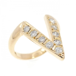 Nhẫn nhẫn hồng K18PG với kim cương