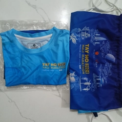 Combo Áo chạy + Túi rút giải Tây Hồ Half Marathon 2024