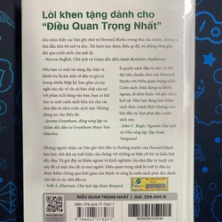 - ĐIỀU QUAN TRỌNG NHẤT – THE MOST IMPORTANT THING - HOWARD MARKS - TỐT 362034