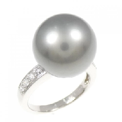 Nhẫn ngọc trai đen PT900 13.9mm - Hàng hiệu Authentic