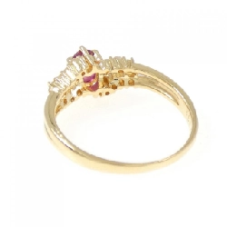 Nhẫn ruby K18YG 0.39CT 668241