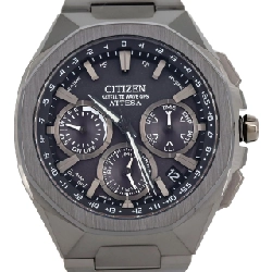 Đồng hồ GPS sóng điện từ Citizen Attesa Satellite Wave F950-00CW902/CC4105-69E TI Solar Quartz - Hàng hiệu Chính hãng