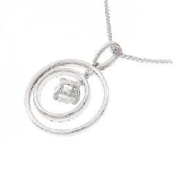 K18WG Dây chuyền kim cương 0.30CT - Hàng hiệu Chính hãng 860926