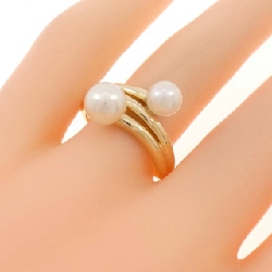 Nhẫn ngọc trai Akoya K18YG - Hàng hiệu Authentic 849302