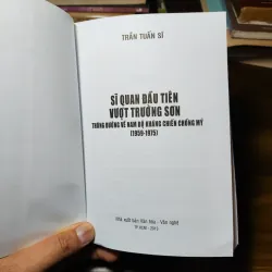 Sĩ Quan Đầu Tiên Vượt Trường Sơn - Trần Tuấn Sĩ  1021285