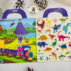 Set sticker tiếng Hàn cho bé 504945