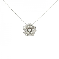 Dây chuyền kim cương hoa GSTB 0.08CT - Hàng hiệu Authentic