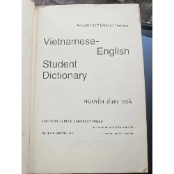 Vietnamese English student dictionary, by Nguyễn Ðình Hòa 495930