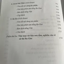 Sử thi Gia Rai , 1600 trang, khổ lớn, bìa cứng  594724