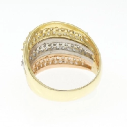 Nhẫn kim cương K18YG/PT900/K18PG 2.04CT 666230