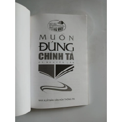 Muốn Đúng Chính Tả - G.S. Nguyễn Lân 548333