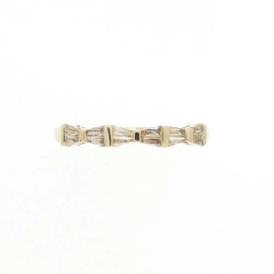 Nhẫn kim cương K18YG hình ruy băng 0.30CT 672683