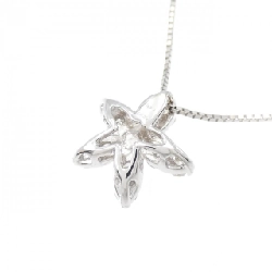 K18WG Hoa Kim Cương Dây Chuyền 0.50CT - Hàng hiệu Chính hãng 861126