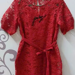 Đầm yếm xanh sz S 1059342