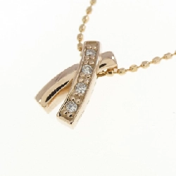 Dây chuyền kim cương K18PG 0.03CT - Hàng hiệu Chính hãng 864502