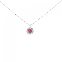 Dây chuyền Ruby PT 0.07CT - Hàng hiệu Chính hãng