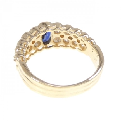 Nhẫn Sapphire K18YG 0.76CT 668126