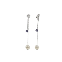 Trang sức sao - Bông tai đá màu - Hàng hiệu Authentic