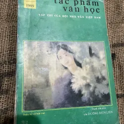 Tạp chí tác phẩm văn học - bìa Dương Bích Liên 