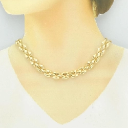 Hàng hiệu Authentic 750YG Necklace - UnoAere 845854