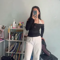 Quần ống rộng cao cạp dễ thương phối nhiều áo thời trang 1007150