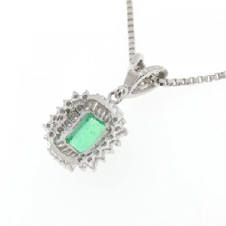 Dây chuyền Emerald PT900/PT850 0.65CT - Hàng hiệu Chính hãng 845780